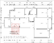 融創(chuàng)中心180平米裝修戶型分析